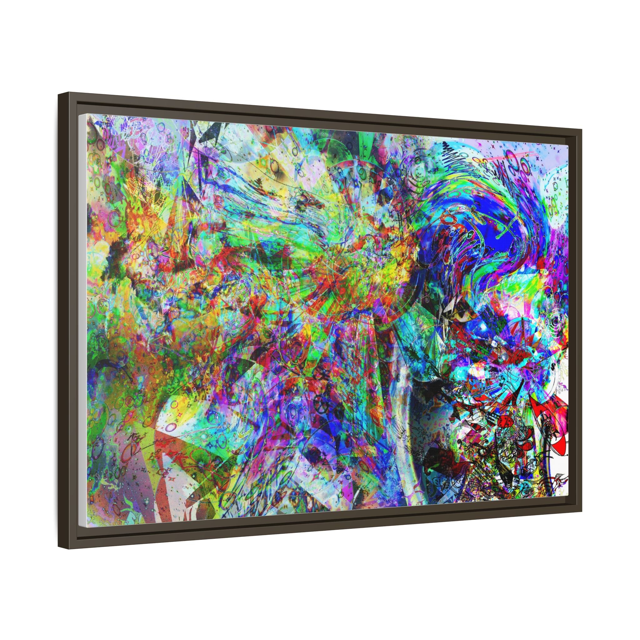Barfing Beautifully Matte Canvas Print (Framed)