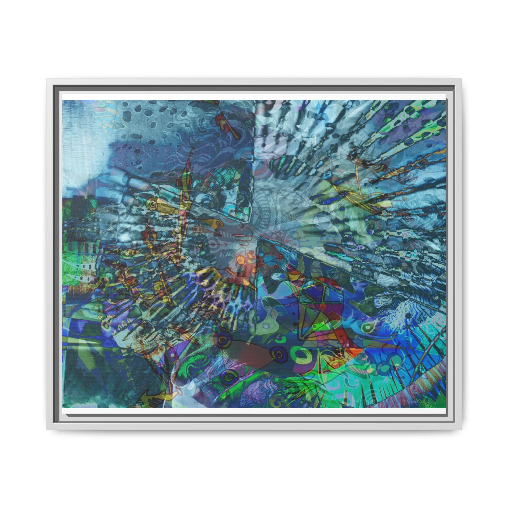 LucindaForevz21 Matte Canvas Framed Art