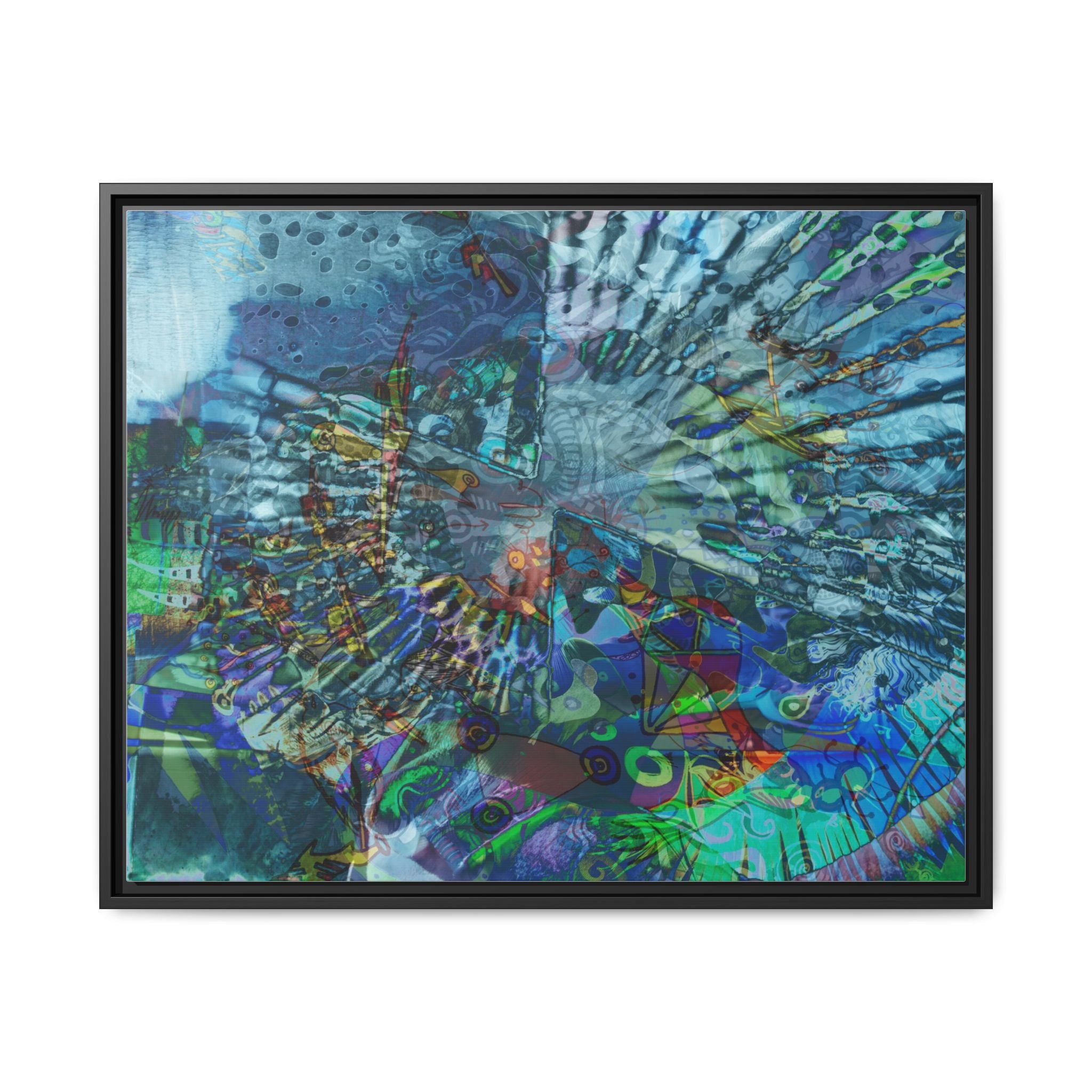 LucindaForevz21 Matte Canvas Framed Art