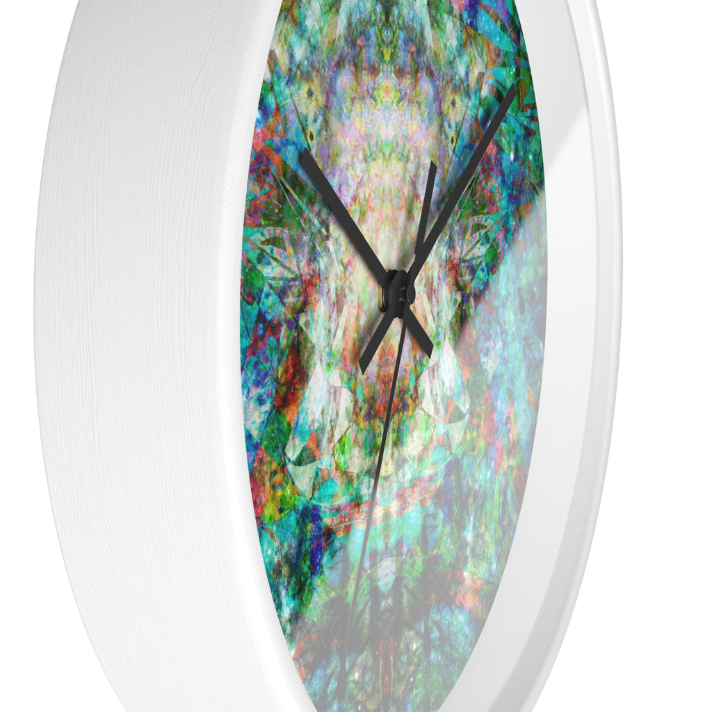 Face Glue Galaxy Hyperdimensional Pin Ball Wall Clock