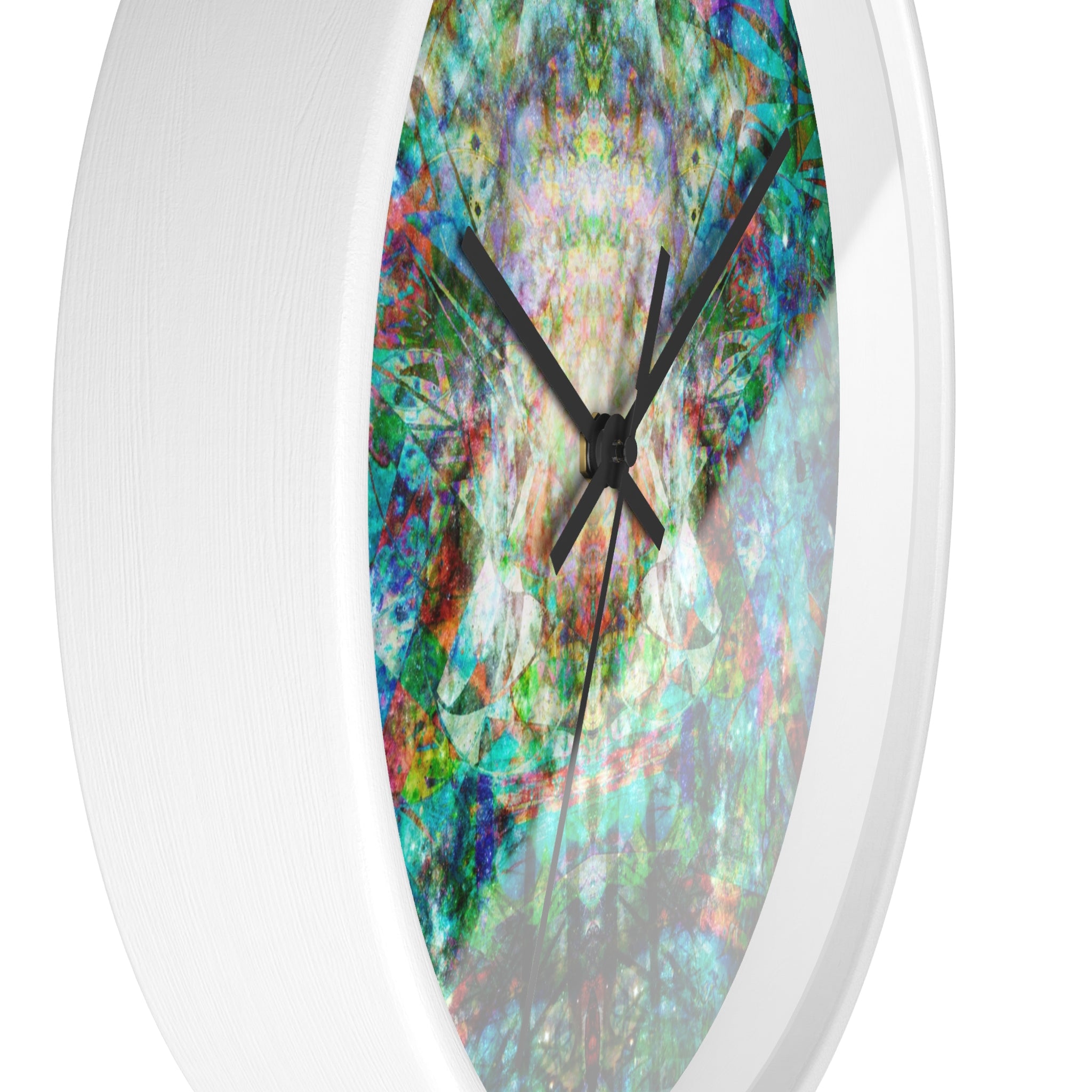 Face Glue Galaxy Hyperdimensional Pin Ball Wall Clock