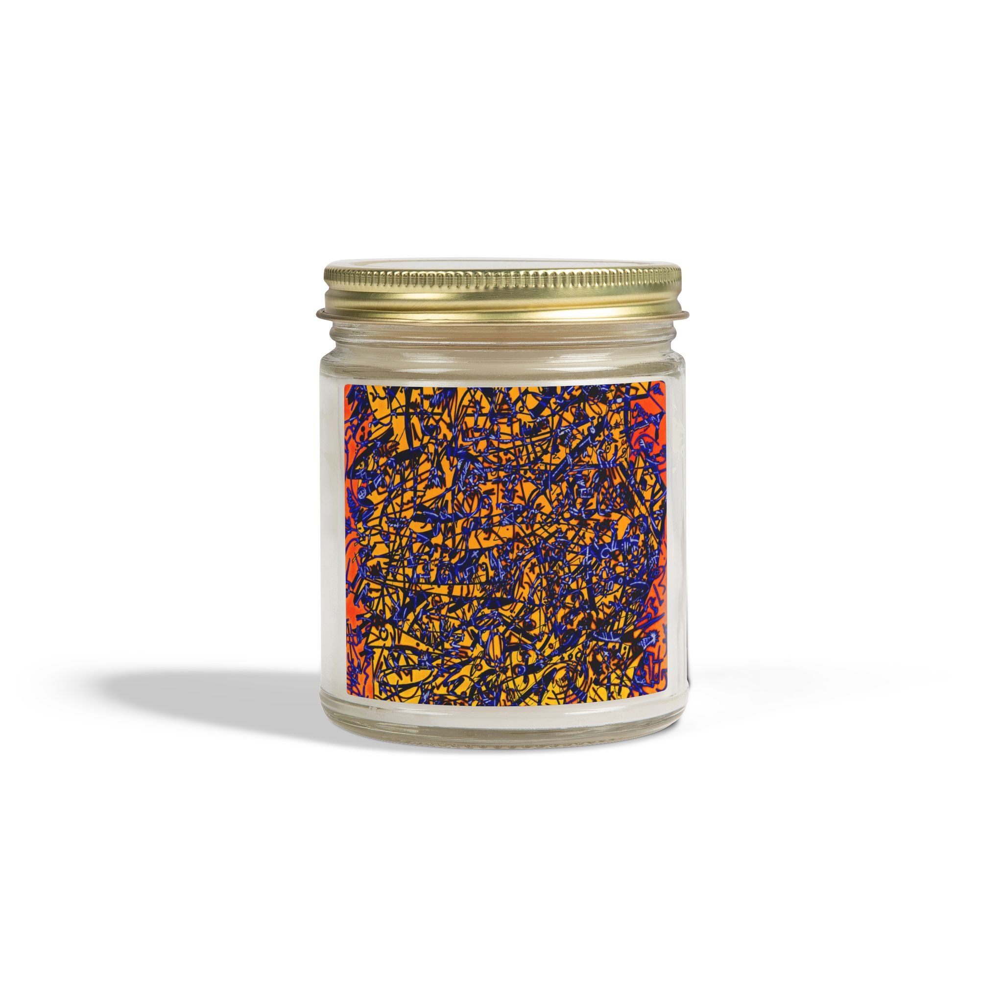 The Real Time Is Now 2015 - Coconut Apricot Scented Candle — Small Glass Jar (4oz/9oz)