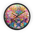 Dance Like There's No Tomorrow - Vibrant  Wall Clock — Colorful Abstract Art Timepiece