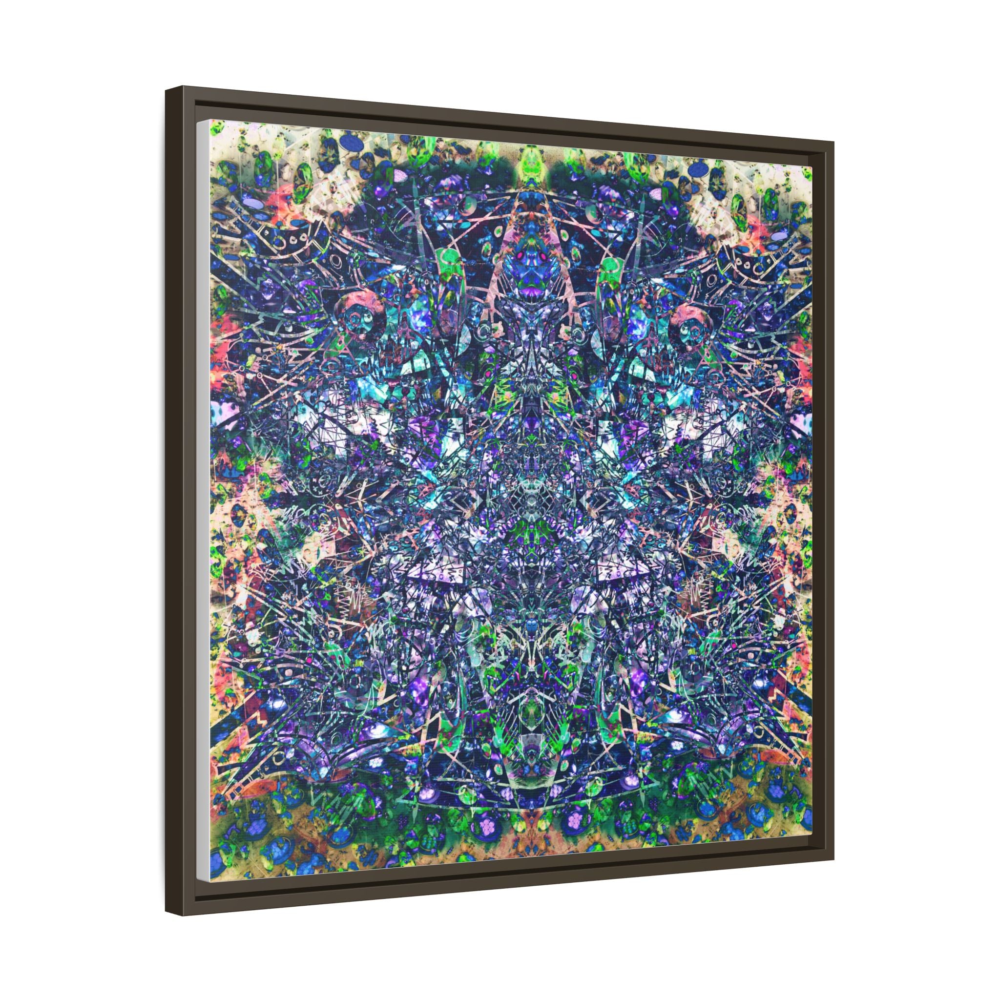 KAWABONGA Matte Canvas, Framed (Multi-color)