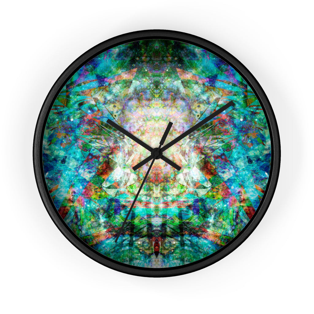 Face Glue Galaxy Hyperdimensional Pin Ball Wall Clock
