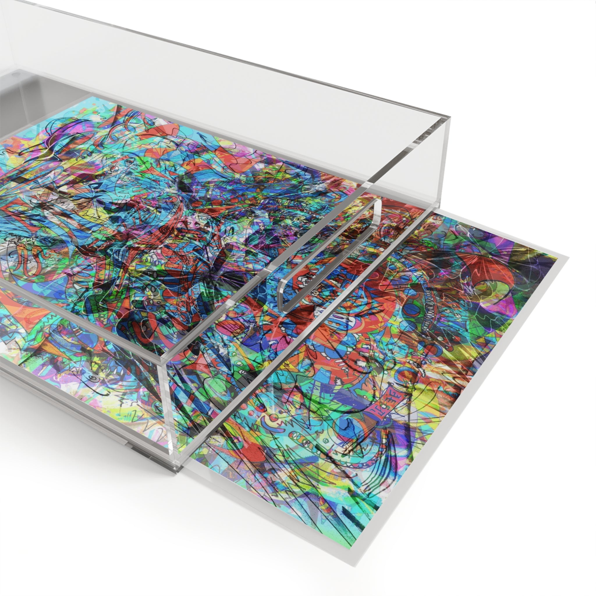 Now You're Stuck 7 Acrylic Serving Tray