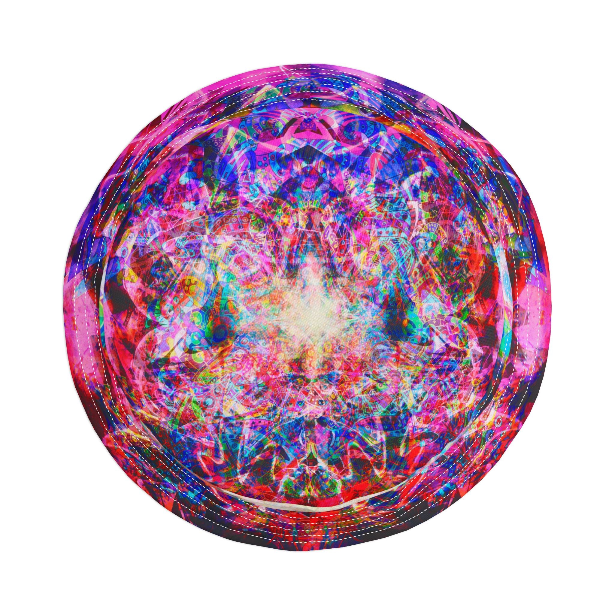 Arashaya Bucket Hat — Vibrant Abstract AOP Sun Hat