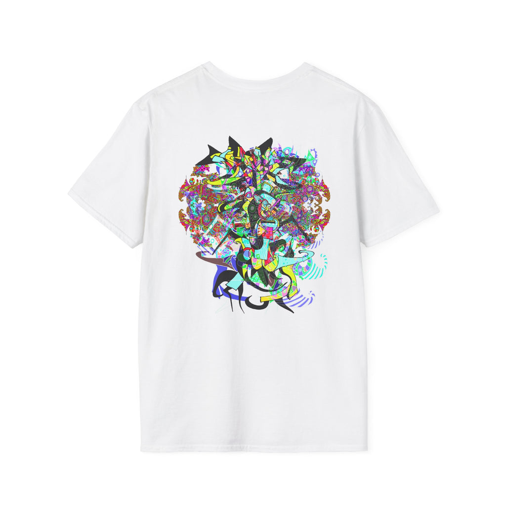 Hyperdimensional Wind 15 T-Shirt — Colorful Trippy Art Tee