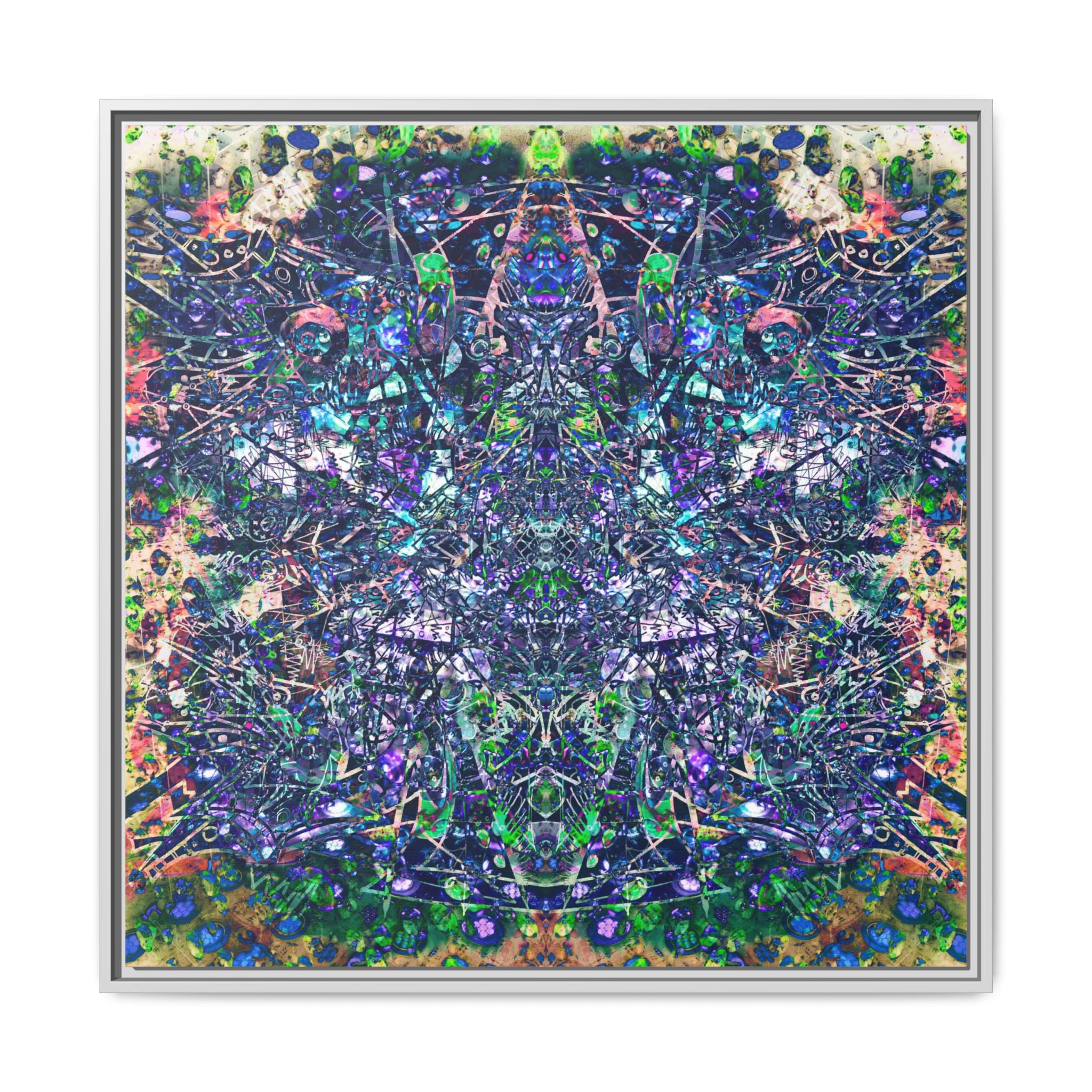 KAWABONGA Matte Canvas, Framed (Multi-color)