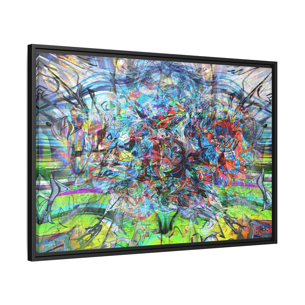 Now You're Stuck 44 Canvas Print — Framed Matte Wall Art