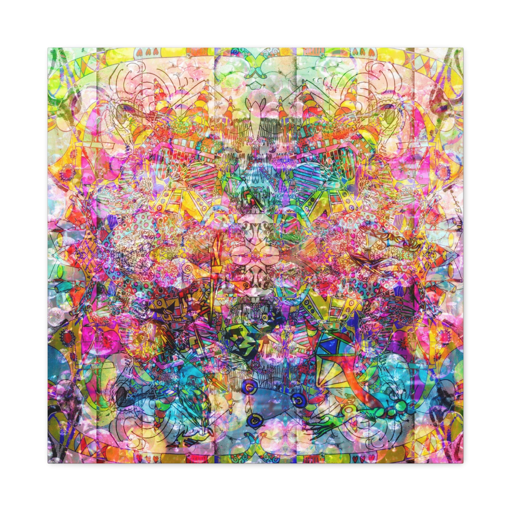 Dance Like There's No Tomorrow  — Colorful Stretched Wall Decor