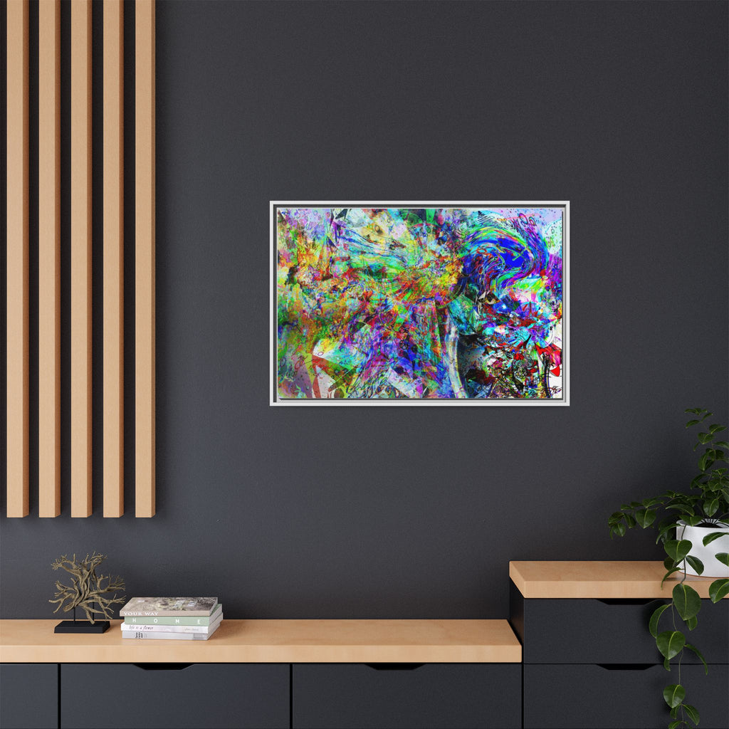 Barfing Beautifully Matte Canvas Print (Framed)