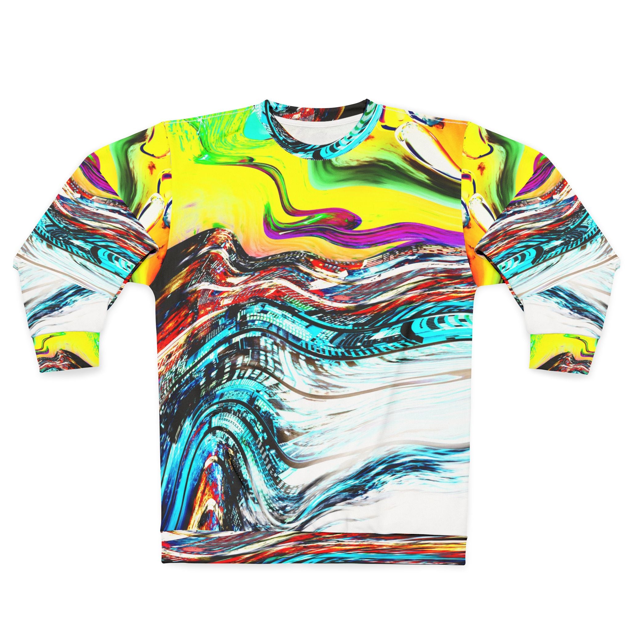 Slip And Slide Unisex Sweatshirt (AOP)