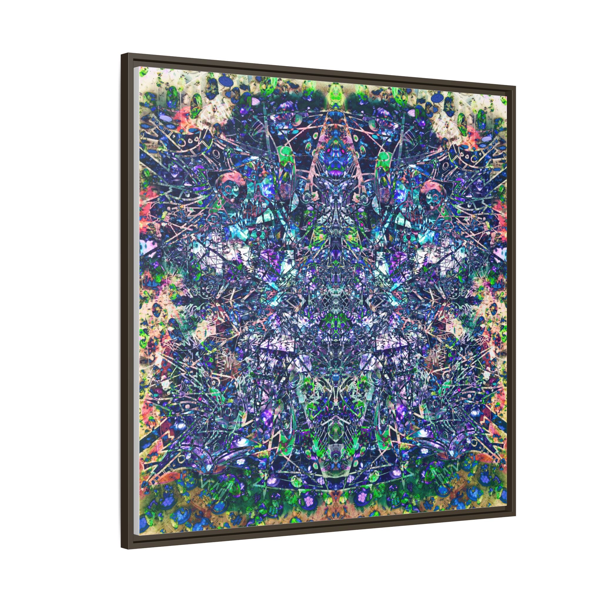 KAWABONGA Matte Canvas, Framed (Multi-color)