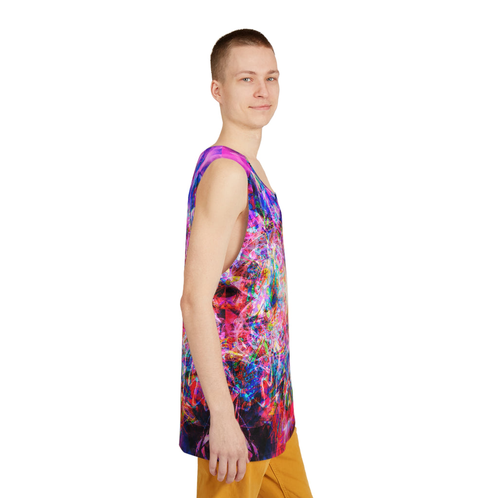 Arashaya Tank — All-Over-Print Men’s Summer Tank Top