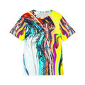 Slip And Slide - Abstract Neon Swirl Sports Jersey — Men's All-Over Athletic Print