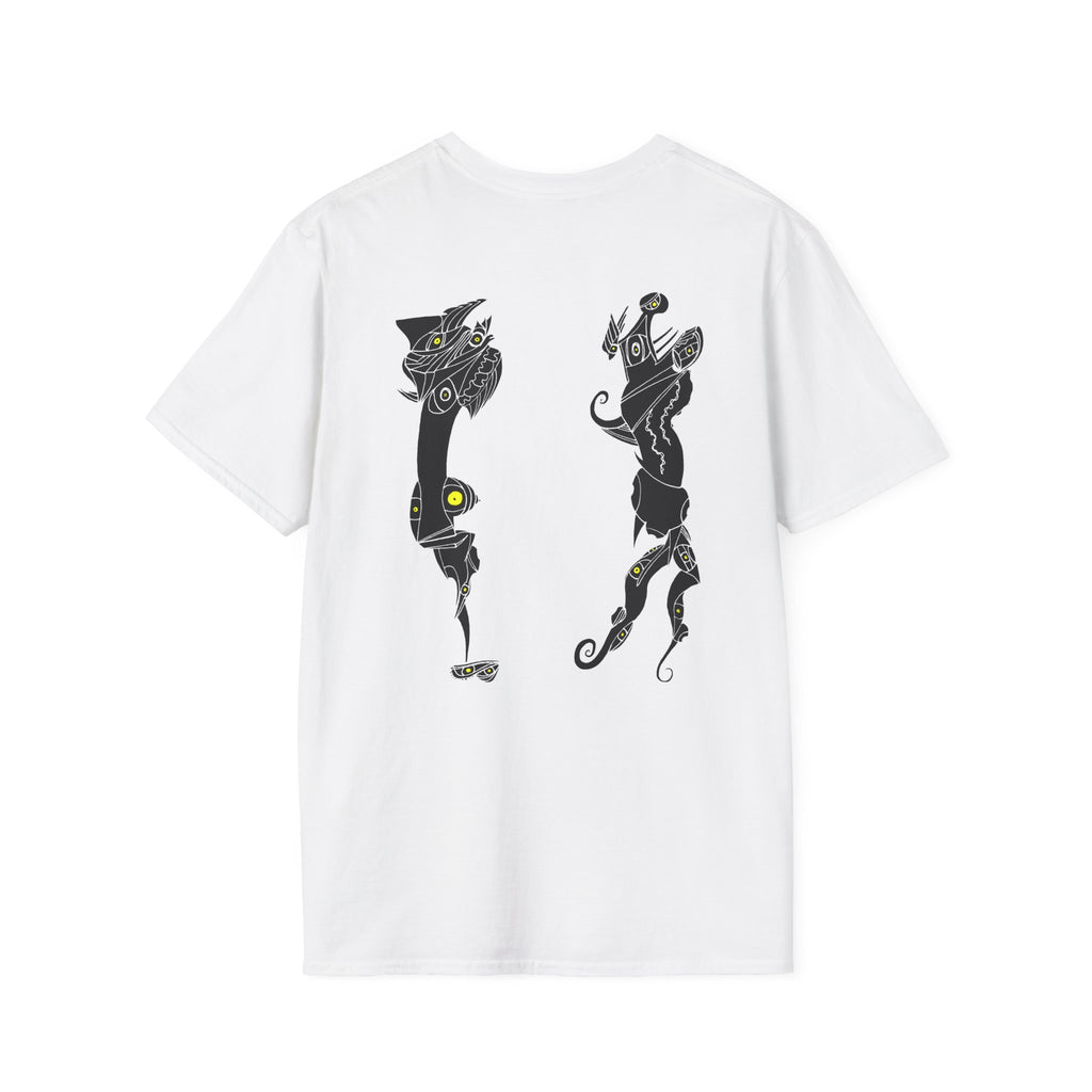 Watching Picasso's Golf Swing T-Shirt — Minimalist Surreal Graphic Tee