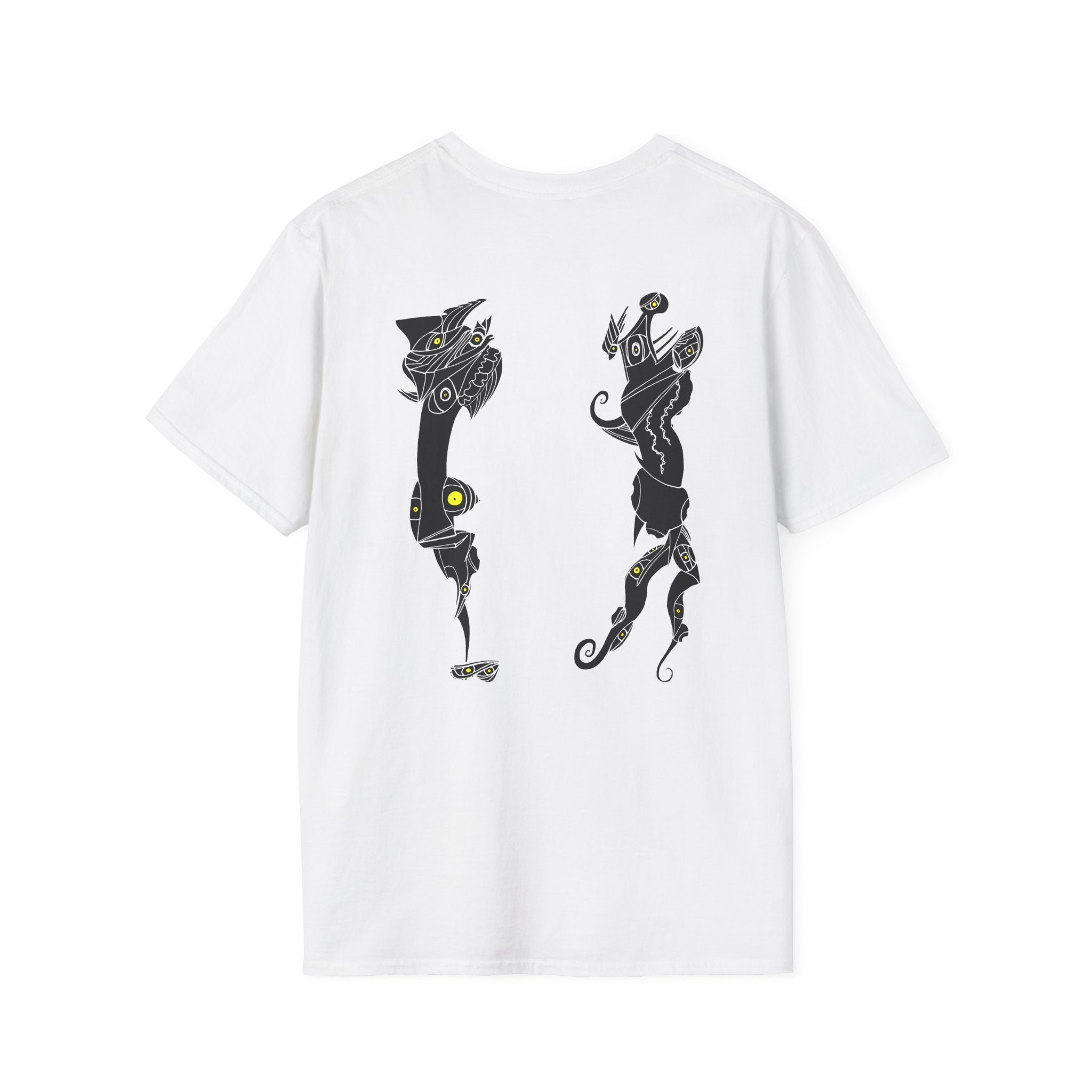 Watching Picasso's Golf Swing T-Shirt — Minimalist Surreal Graphic Tee