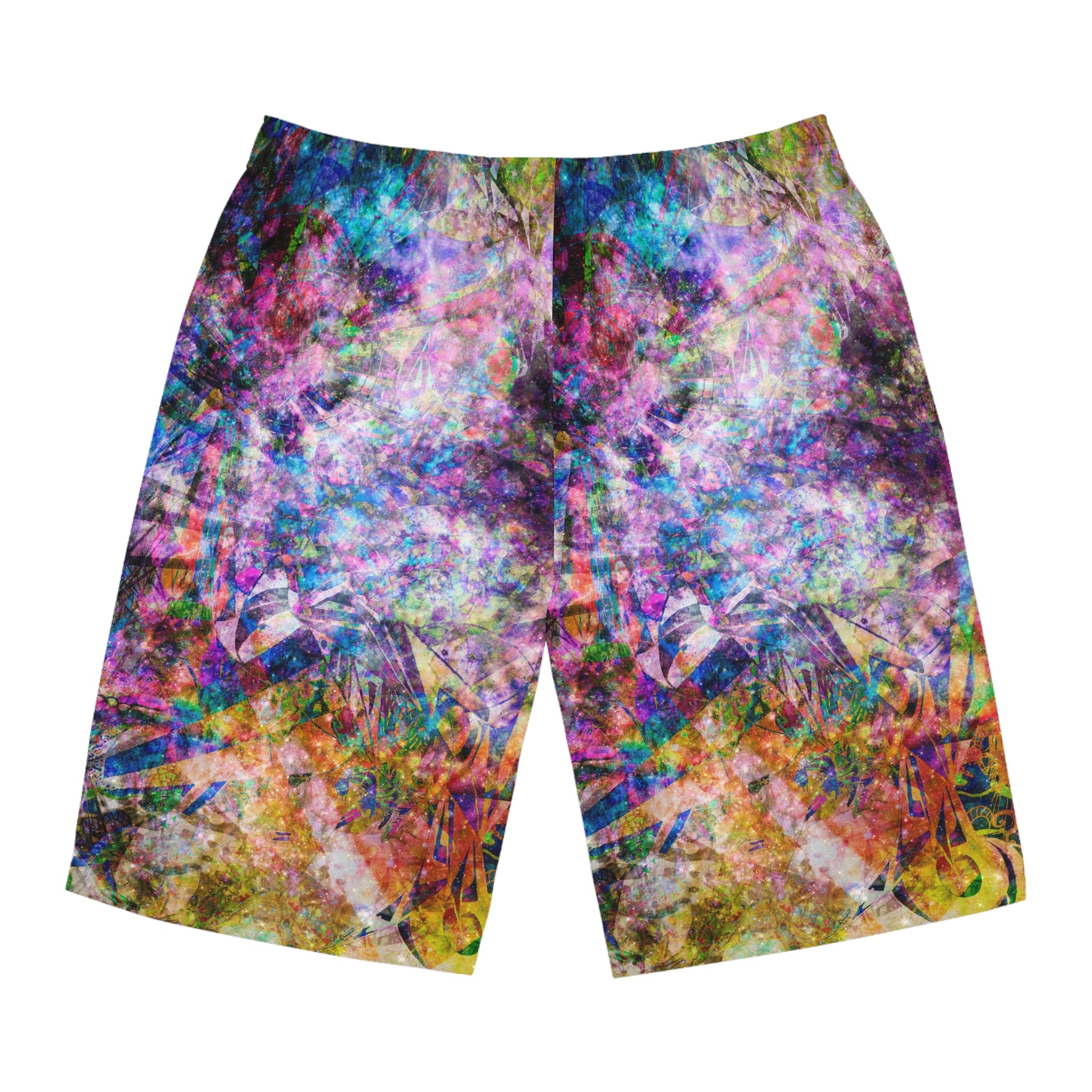 Space Shower 2 Men's Board Shorts