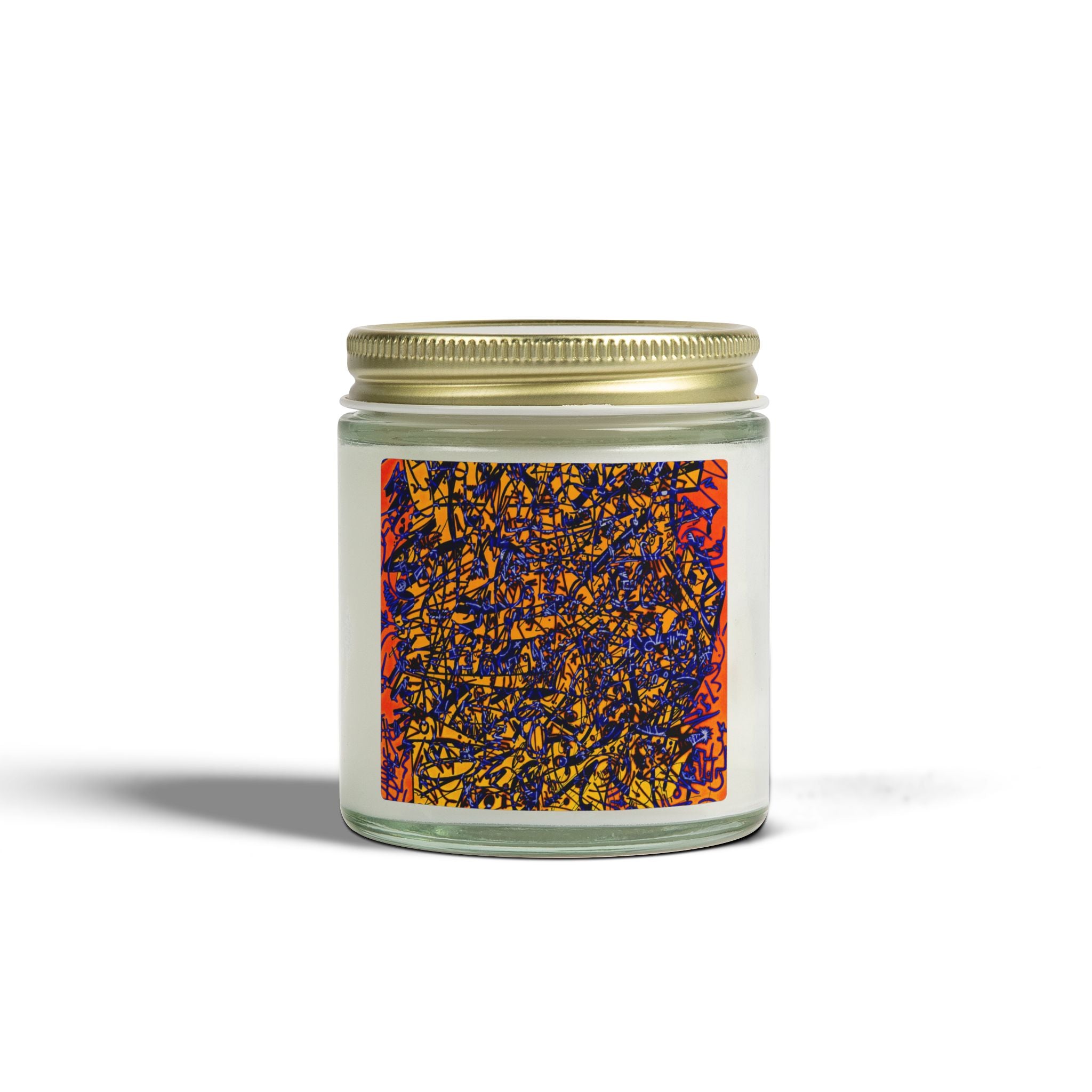 The Real Time Is Now 2015 - Coconut Apricot Scented Candle — Small Glass Jar (4oz/9oz)