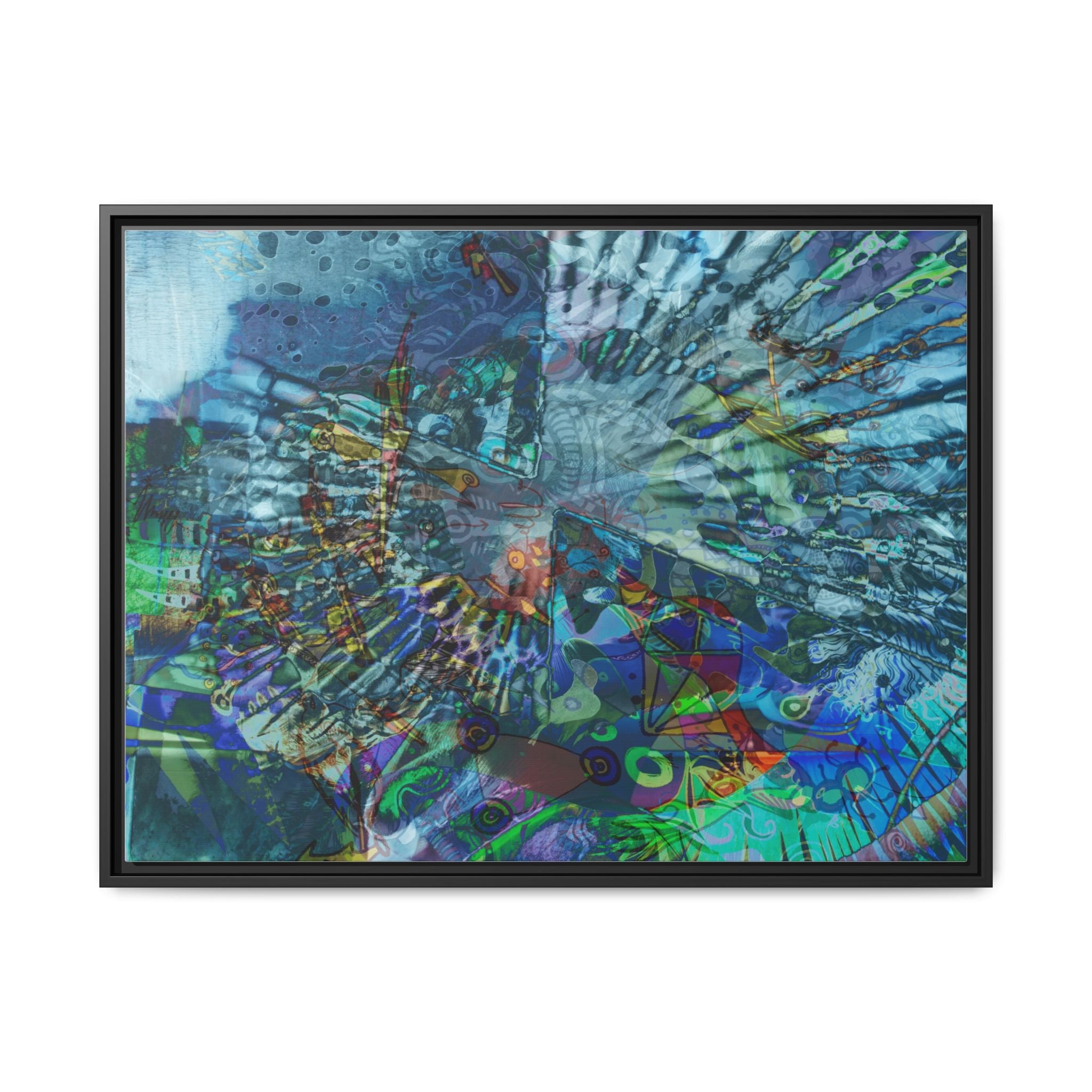 LucindaForevz21 Matte Canvas Framed Art