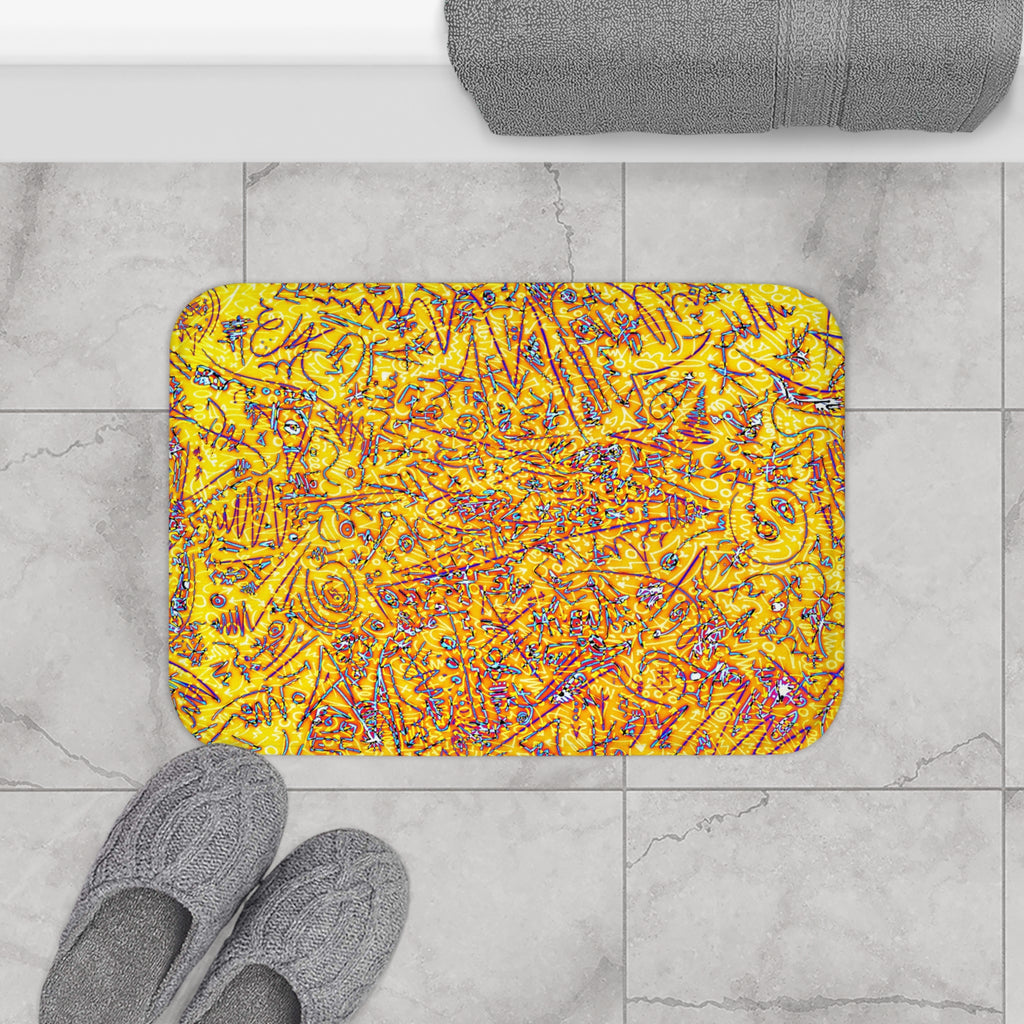 Raspberry Lemonade Bath Mat