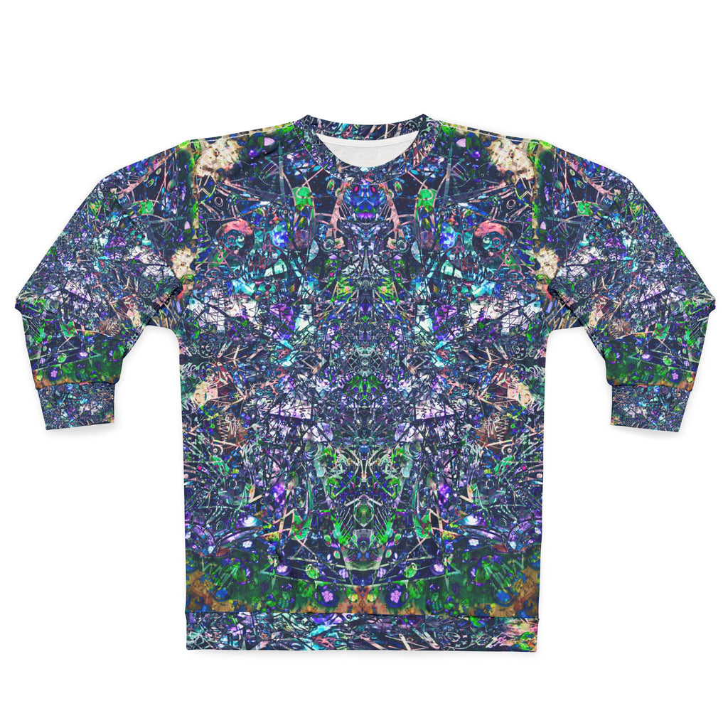 KAWABONGA Kaleidoscope Forest All-Over Print Sweatshirt