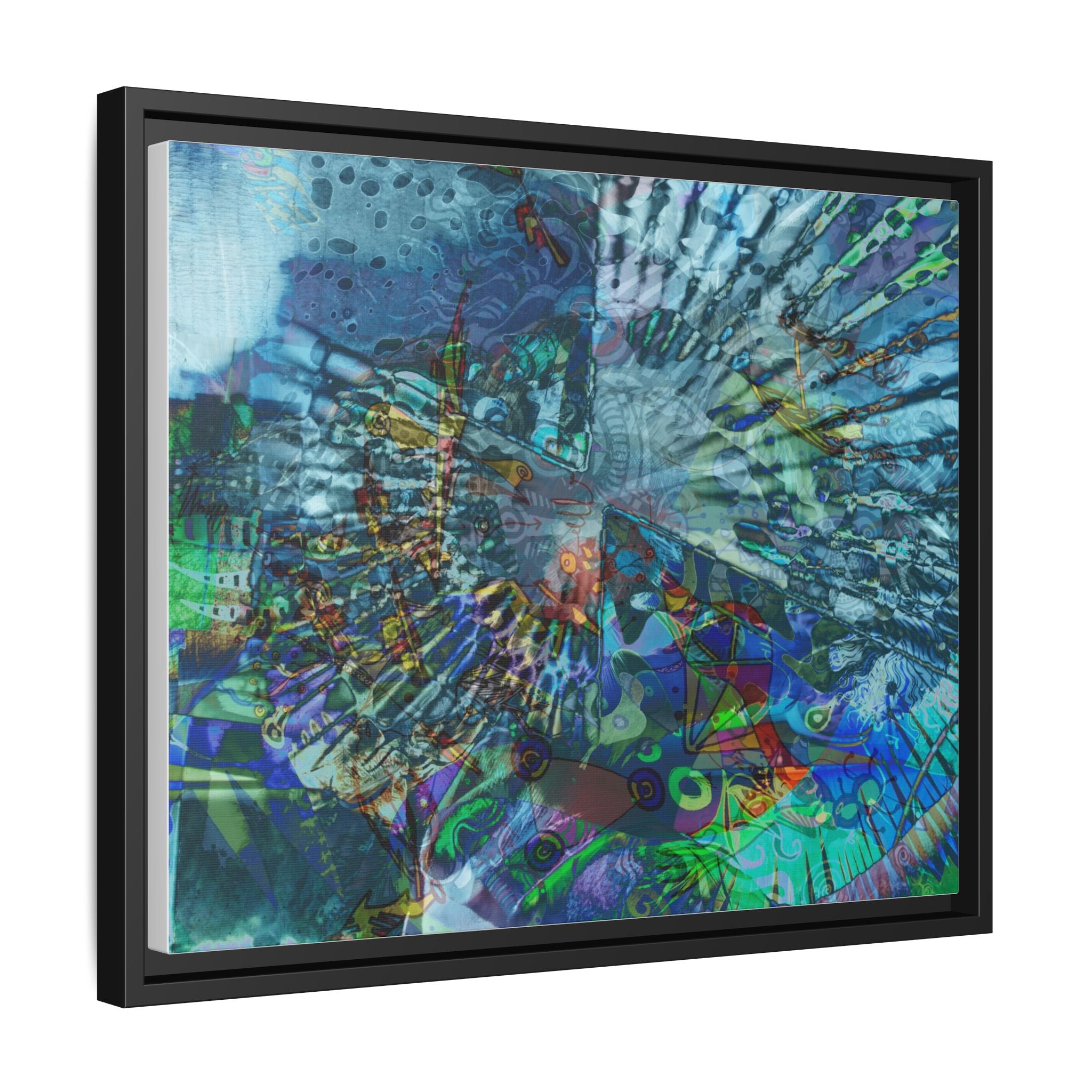 LucindaForevz21 Matte Canvas Framed Art