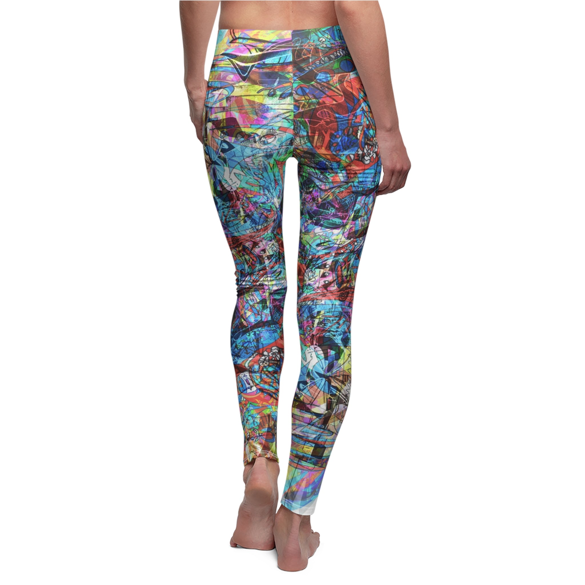 Now You're Stuck 7 Women's Cut & Sew Casual Leggings