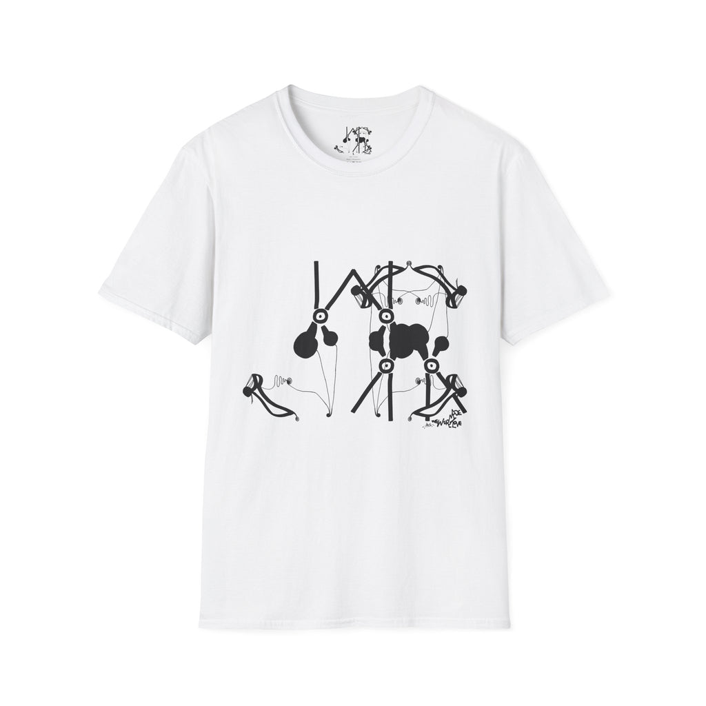 Dot Meets Dot Unisex Softstyle T-Shirt