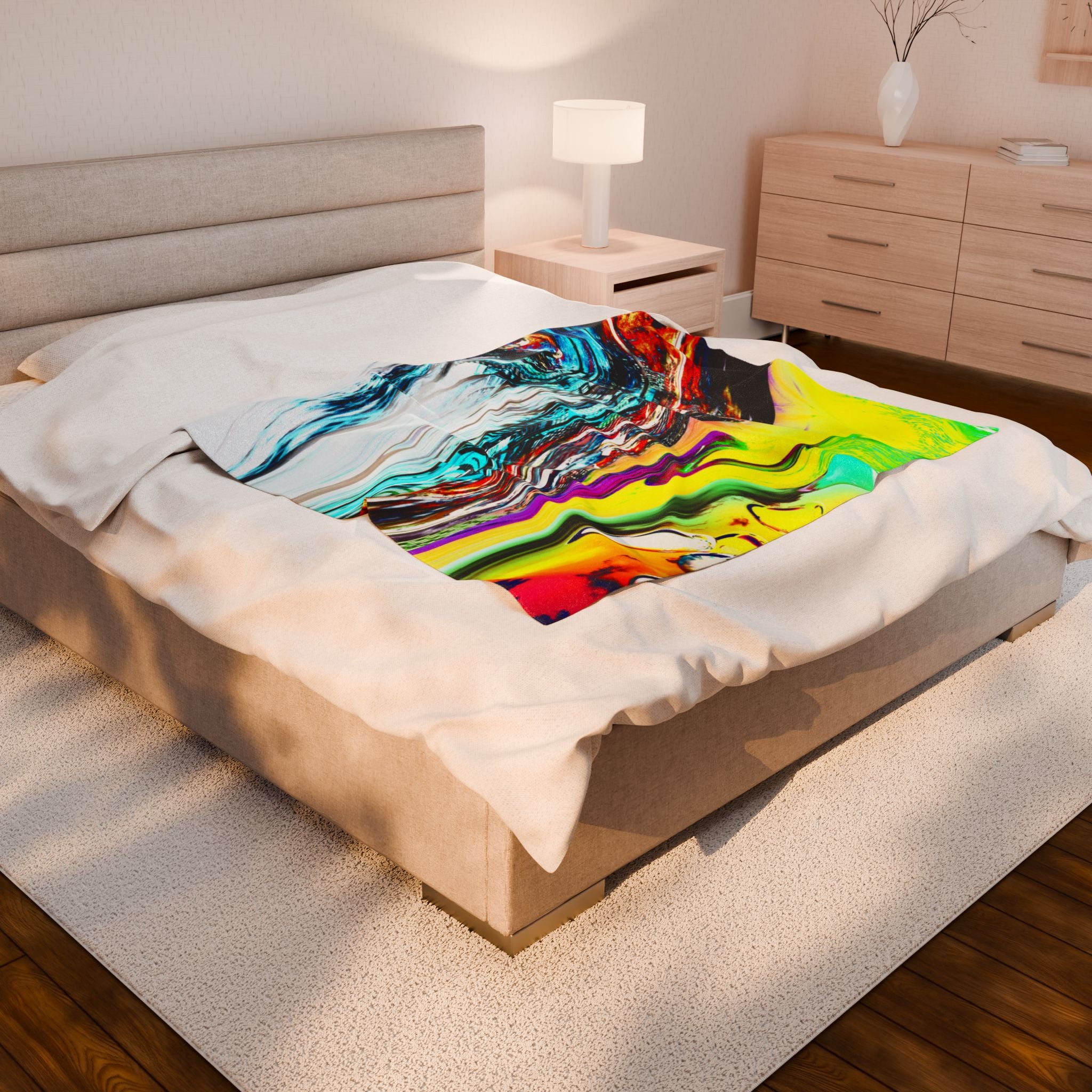 Slip And Slide Plush Blanket