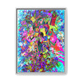 Love Monster Matte Canvas, Framed (Multi-color)