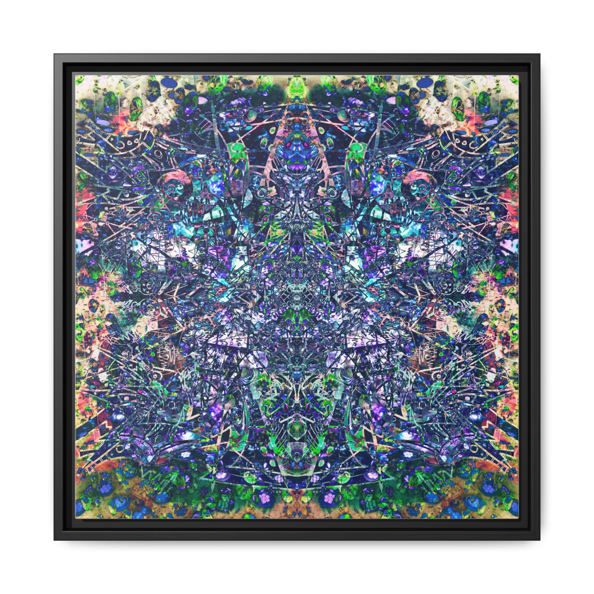 KAWABONGA Matte Canvas, Framed (Multi-color)