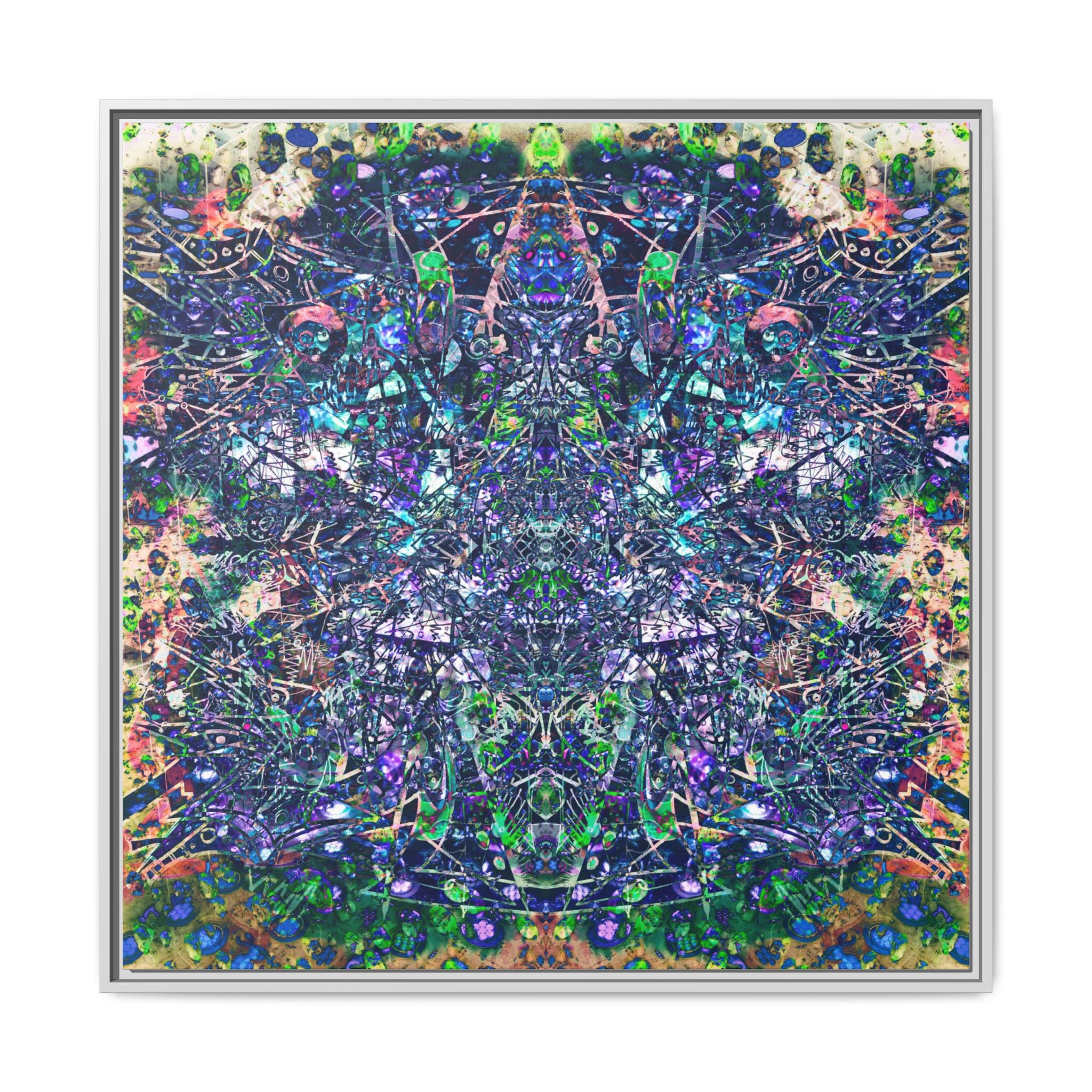 KAWABONGA Matte Canvas, Framed (Multi-color)