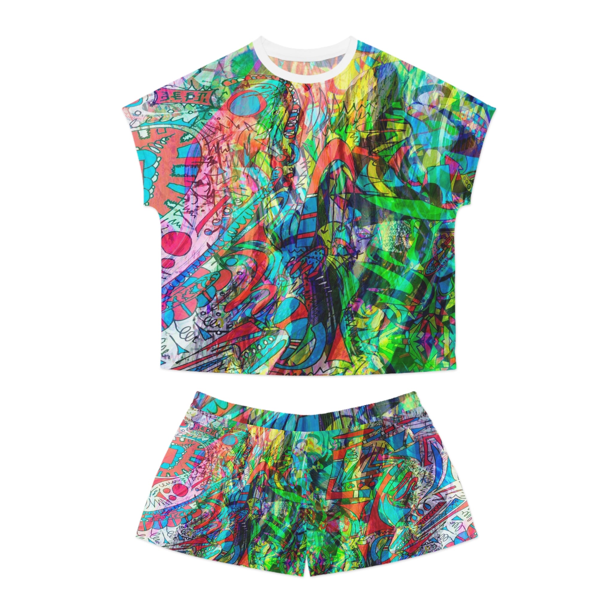 Floating Forever 9 Women's Short Pajama Set