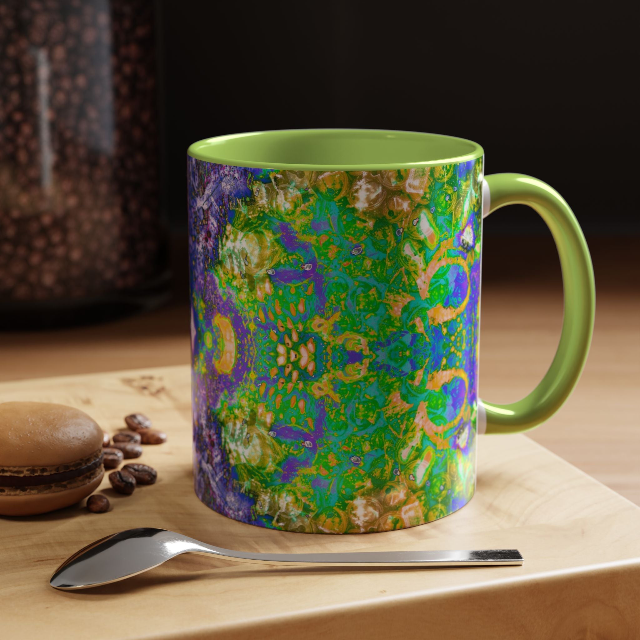 Intergalactic Infinity Coffee Mug — Colorful Psychedelic Art 11/15oz