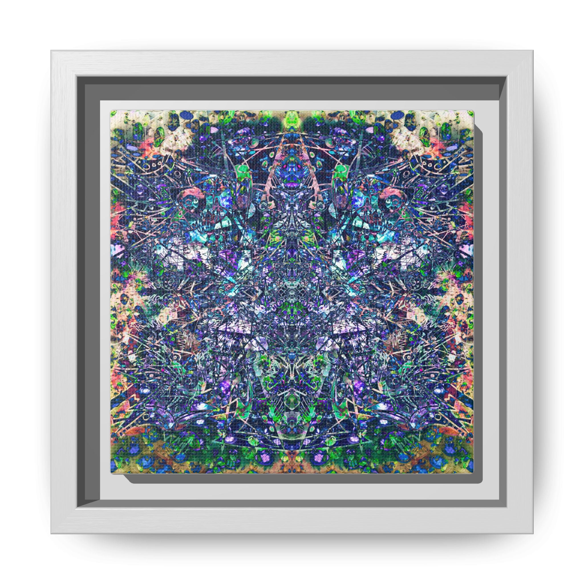 KAWABONGA Matte Canvas, Framed (Multi-color)