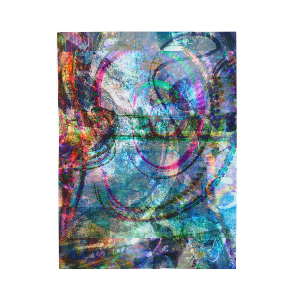 Mega Millionz Plush Blanket — Soft Multicolor Art Throw