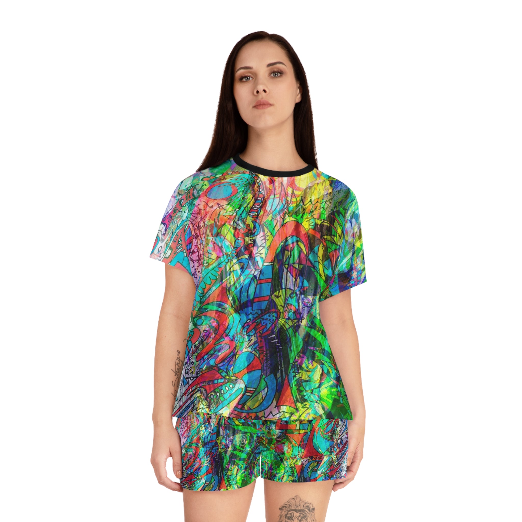 Floating Forever 9 Women's Short Pajama Set