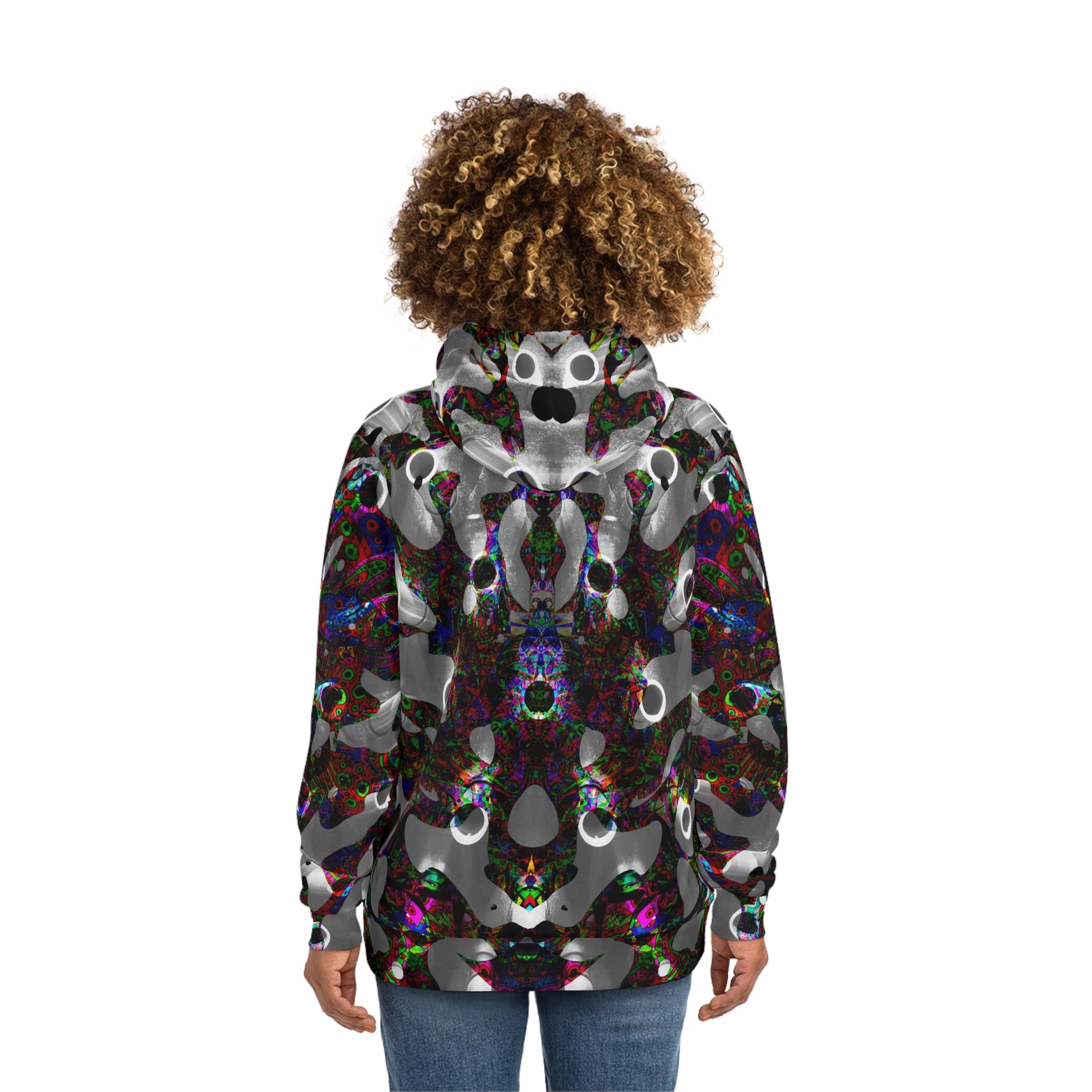 Neon Supernova 5 Hoodie - All-Over Print Fashion Pullover