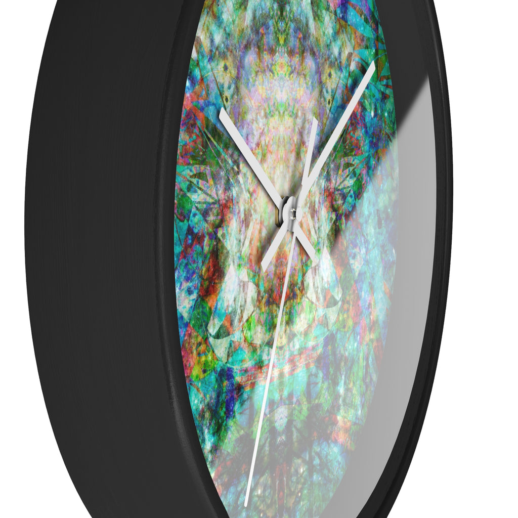 Face Glue Galaxy Hyperdimensional Pin Ball Wall Clock
