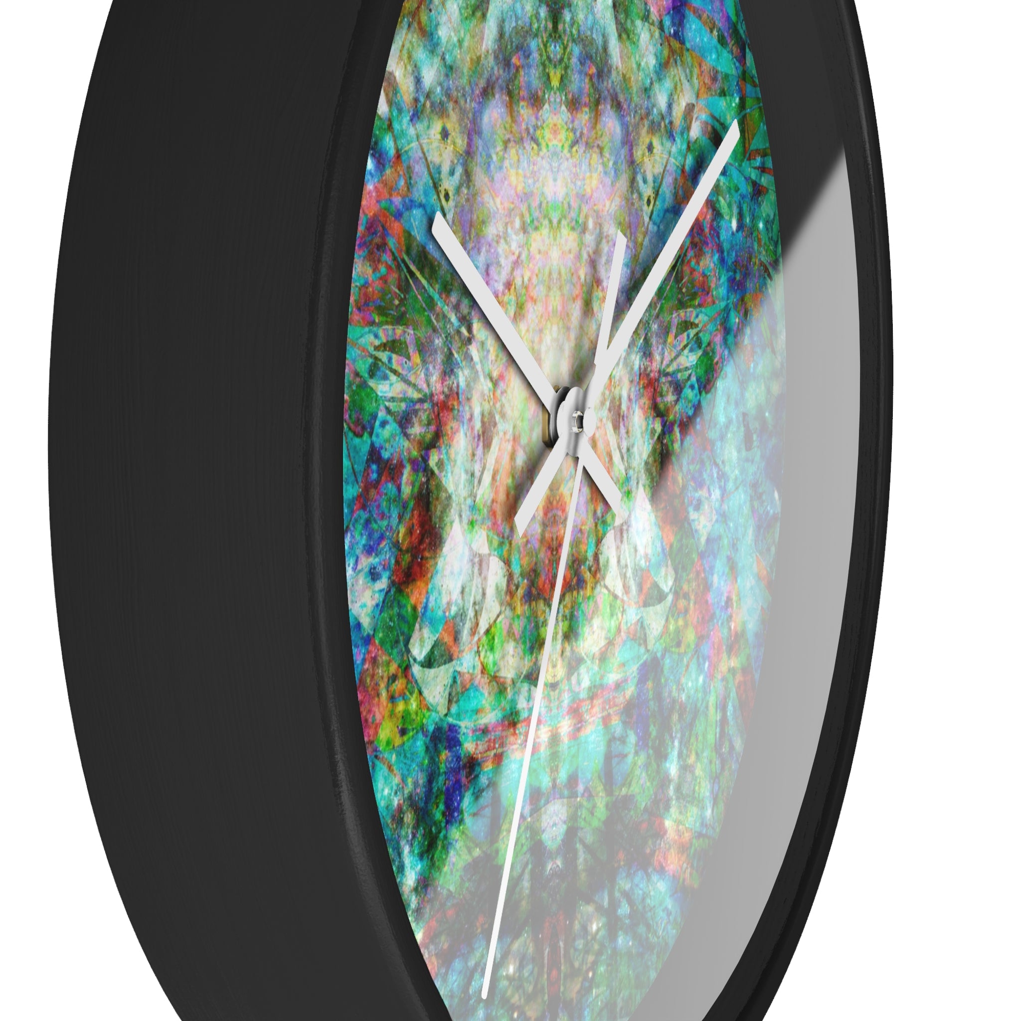 Face Glue Galaxy Hyperdimensional Pin Ball Wall Clock