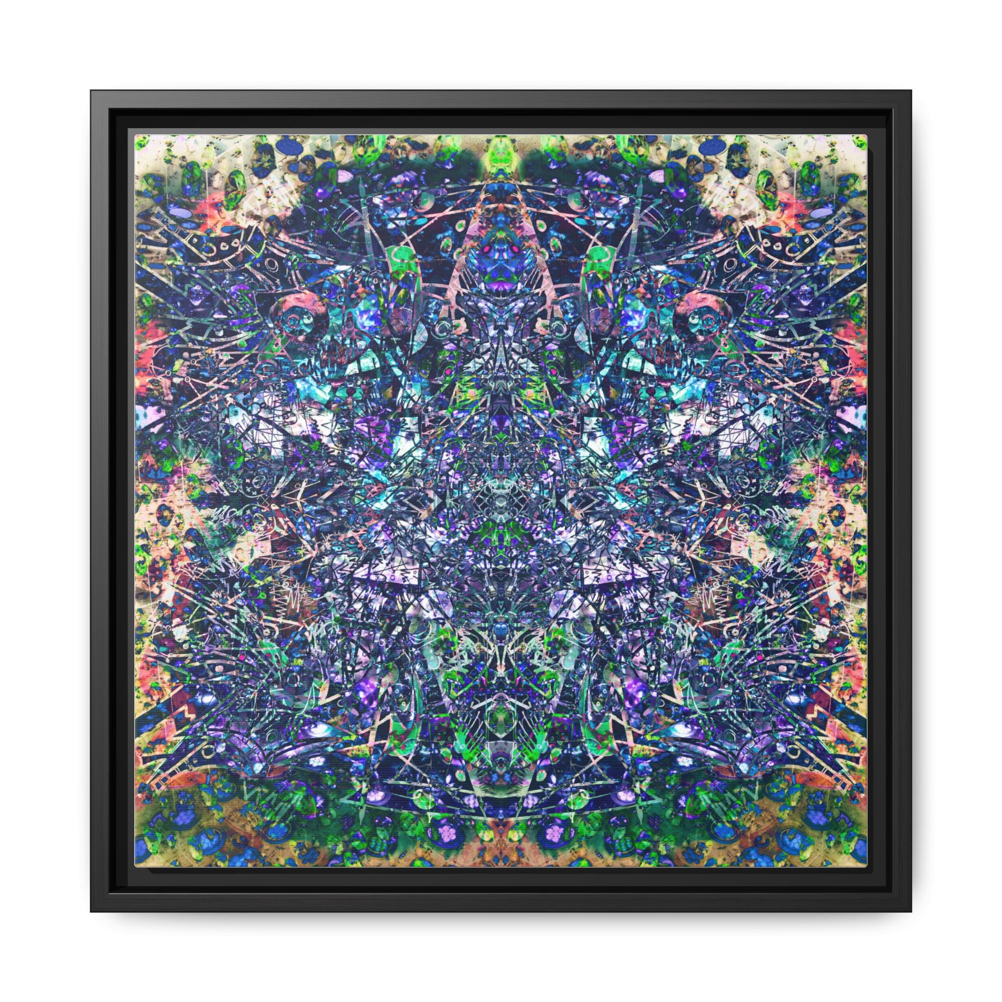 KAWABONGA Matte Canvas, Framed (Multi-color)