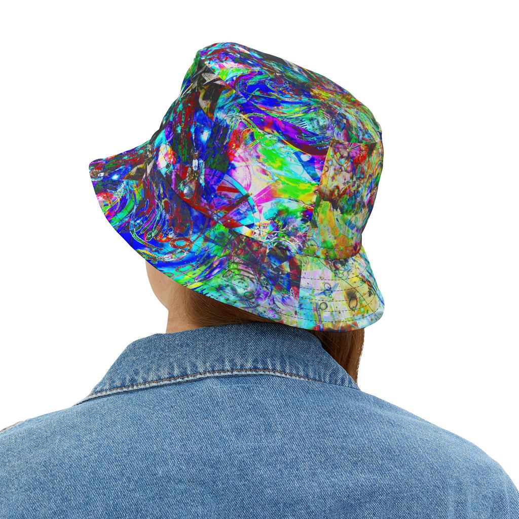 Barfing Beautifully Bucket Hat — Vibrant All-Over-Print Sun Hat
