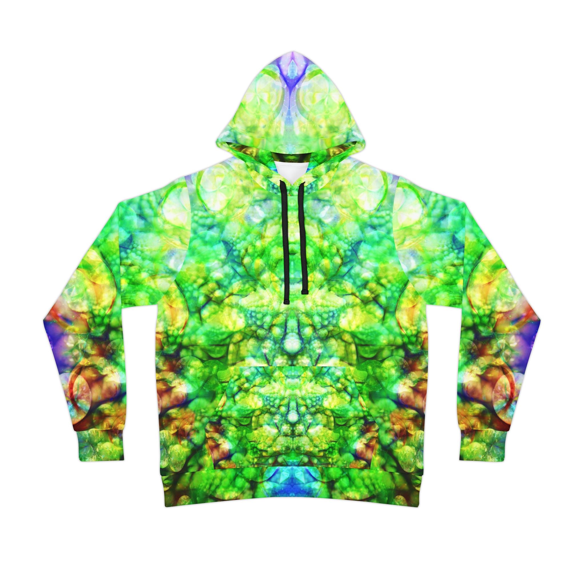BASS IMMORTAL 30 Psychedelic All-Over Print Hoodie