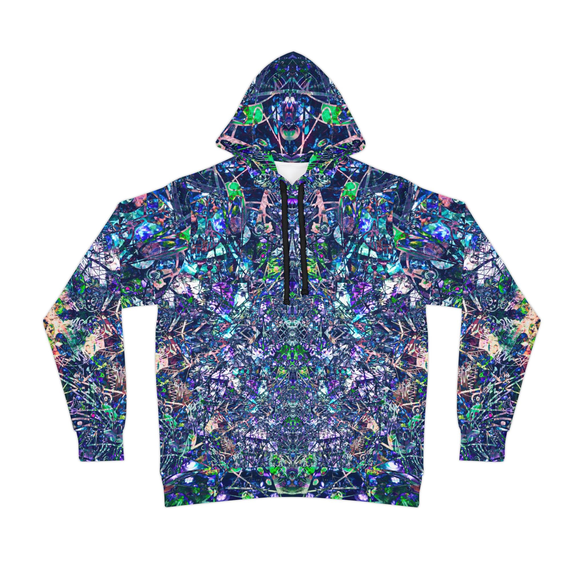 KAWABONGA Athletic Hoodie — All-Over Print