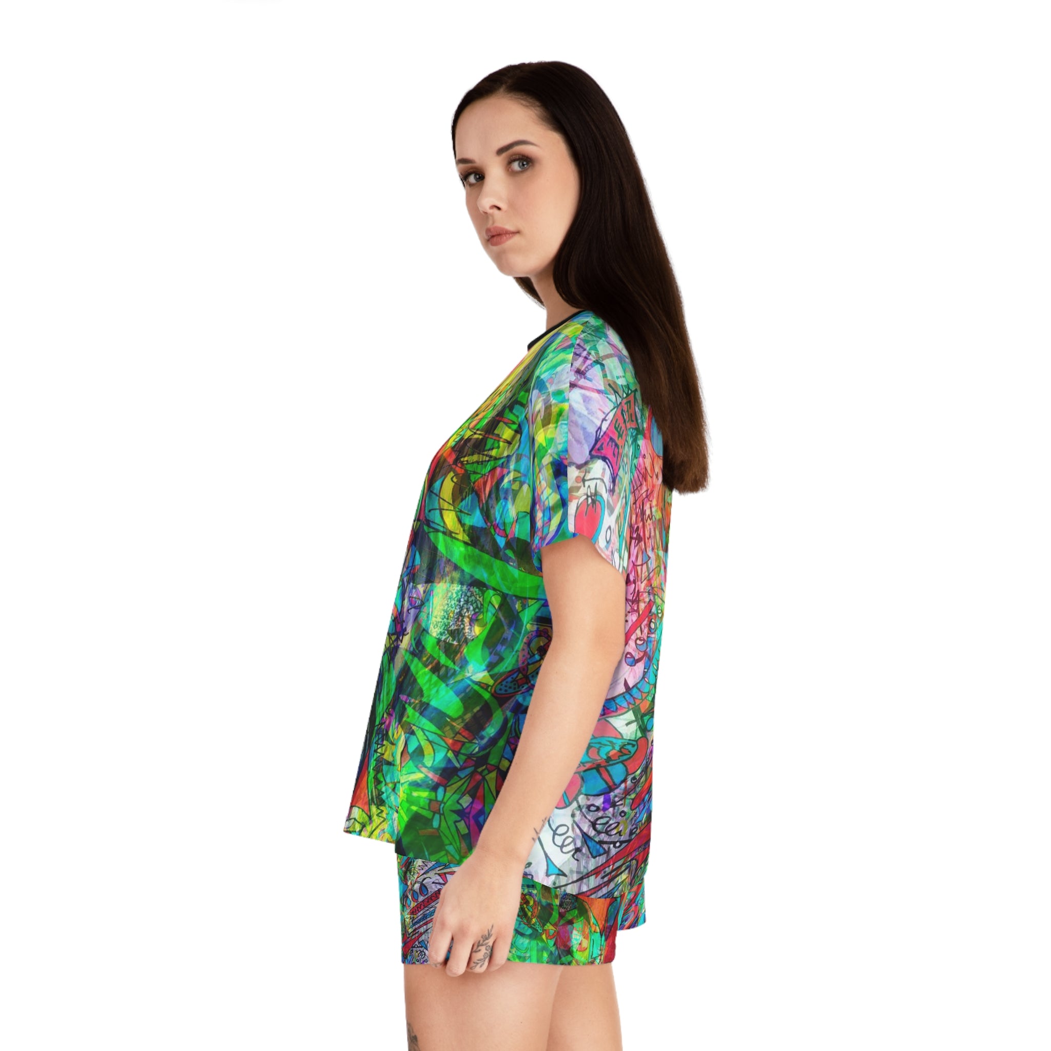 Floating Forever 9 Women's Short Pajama Set