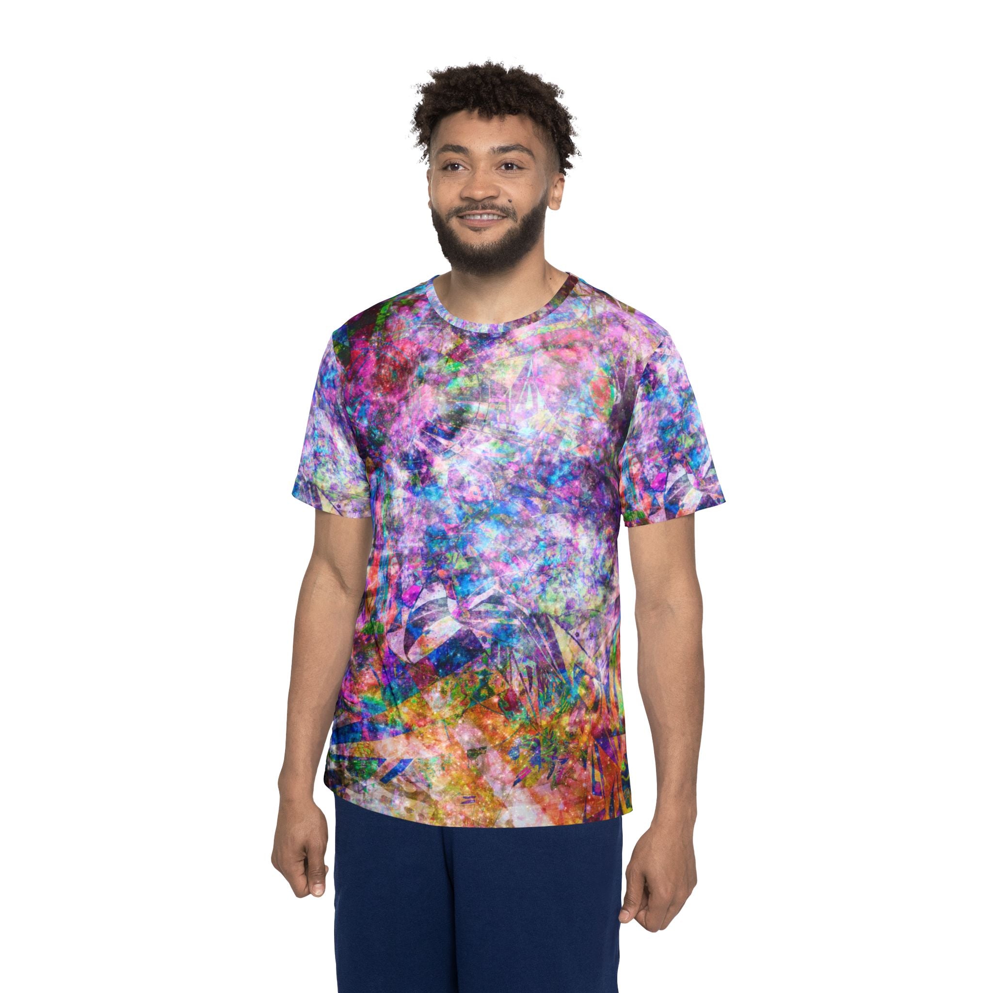 Space Shower 2 Men's Sports Jersey (AOP)