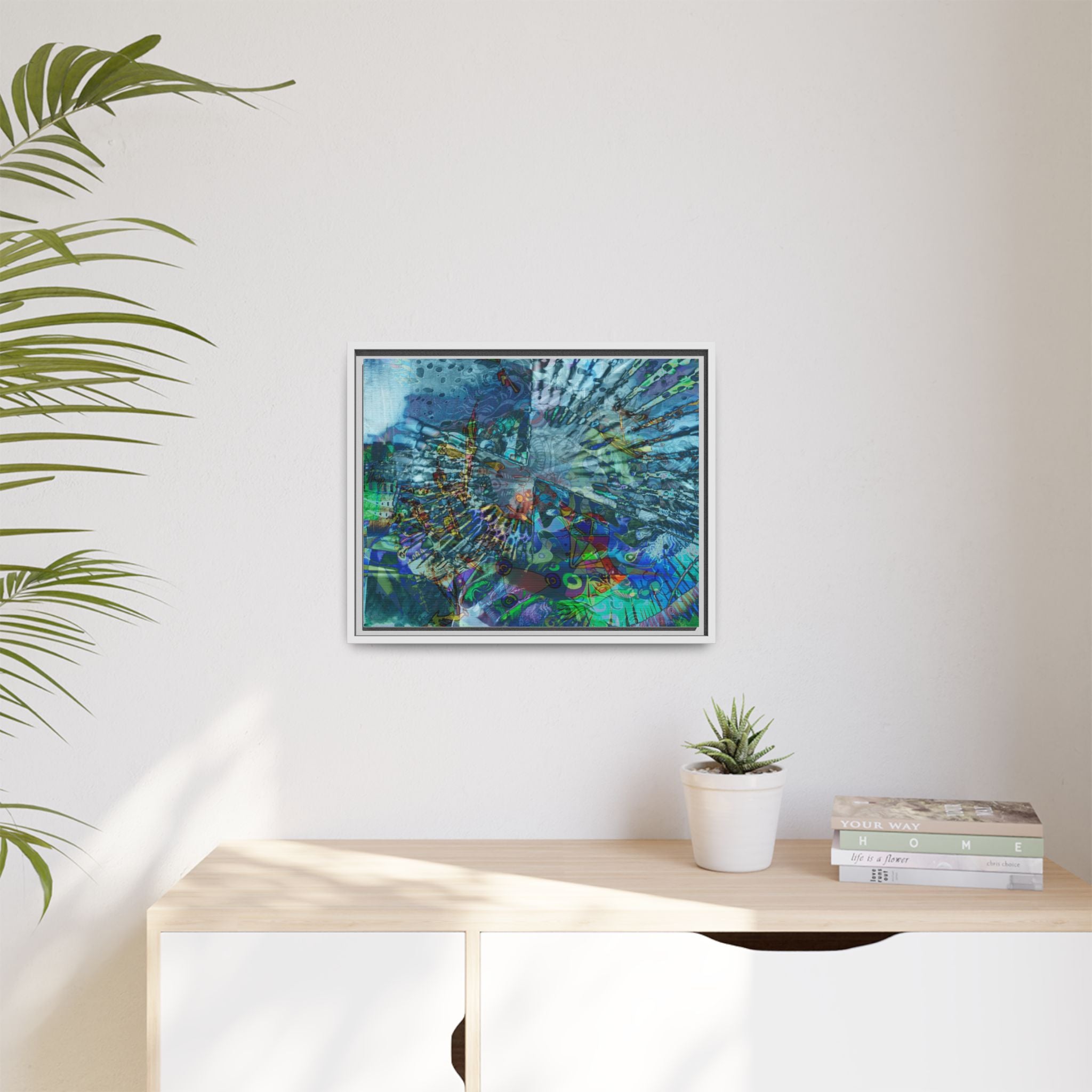 LucindaForevz21 Matte Canvas Framed Art