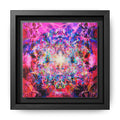 Arashaya Framed Canvas — Vibrant Psychedelic Wall Art